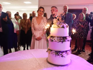 Tort weselny Kingi i Roberta